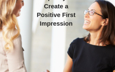 5 Ideas To Create a Positive First Impression