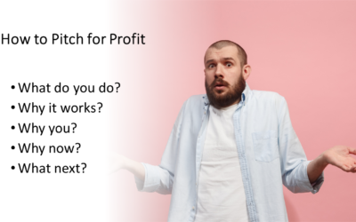 How to Pitch for Profit