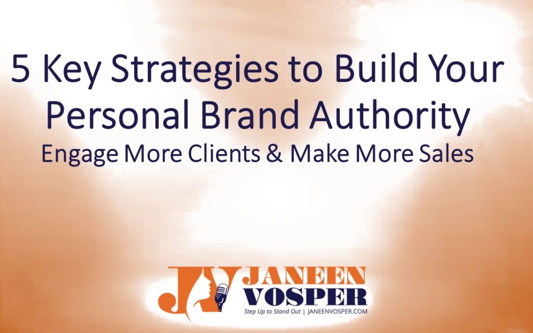 How to Amplify Your Personal Brand Authority