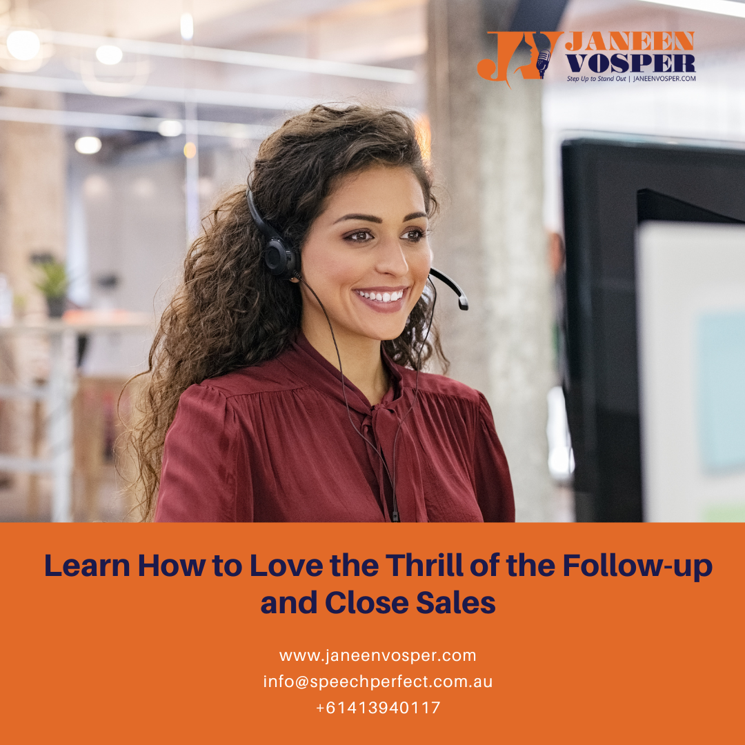 In this sales training module, you will learn how to apply a seven-step system to follow up effectively and have people buying.
