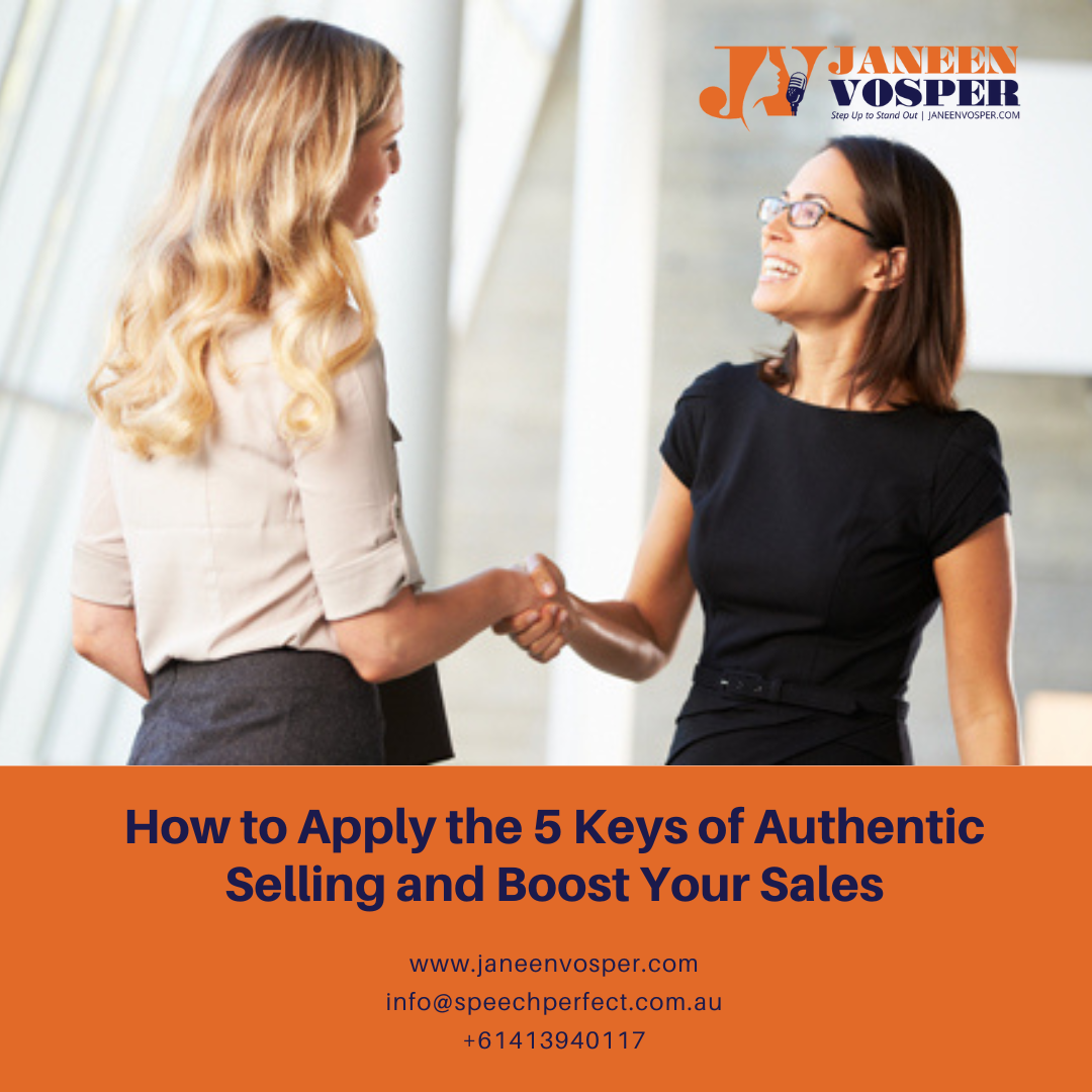 This sales training module is for you. You will learn the 5 Keys of Authentic selling so you can feel comfortable and excited about making sales.