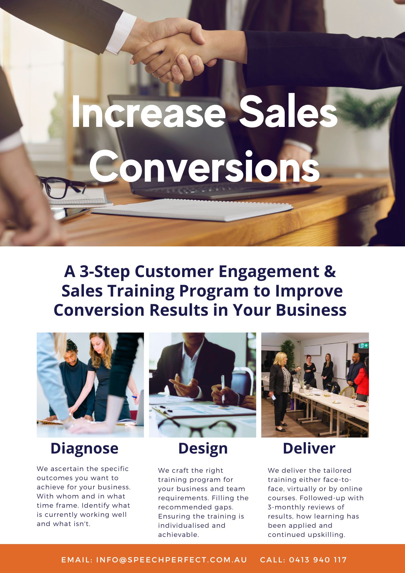 A 3 Step Customer Engagement & Sales Training Program